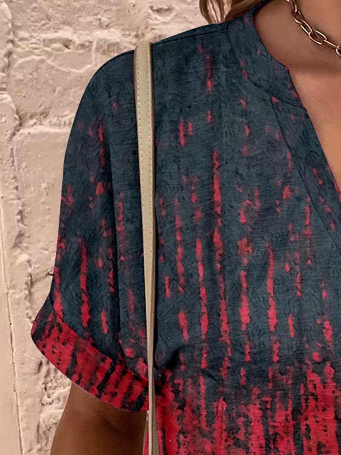 Chic sheer short sleeve blouse - Love Salve